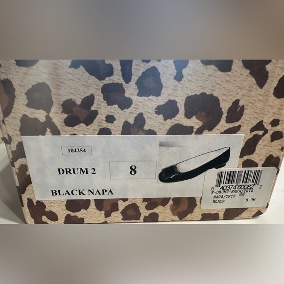 NEW, French Sole FS/NY Womens Leather Drum2 Ballet Flats Buckle Accent Size 8 - Picture 12 of 14